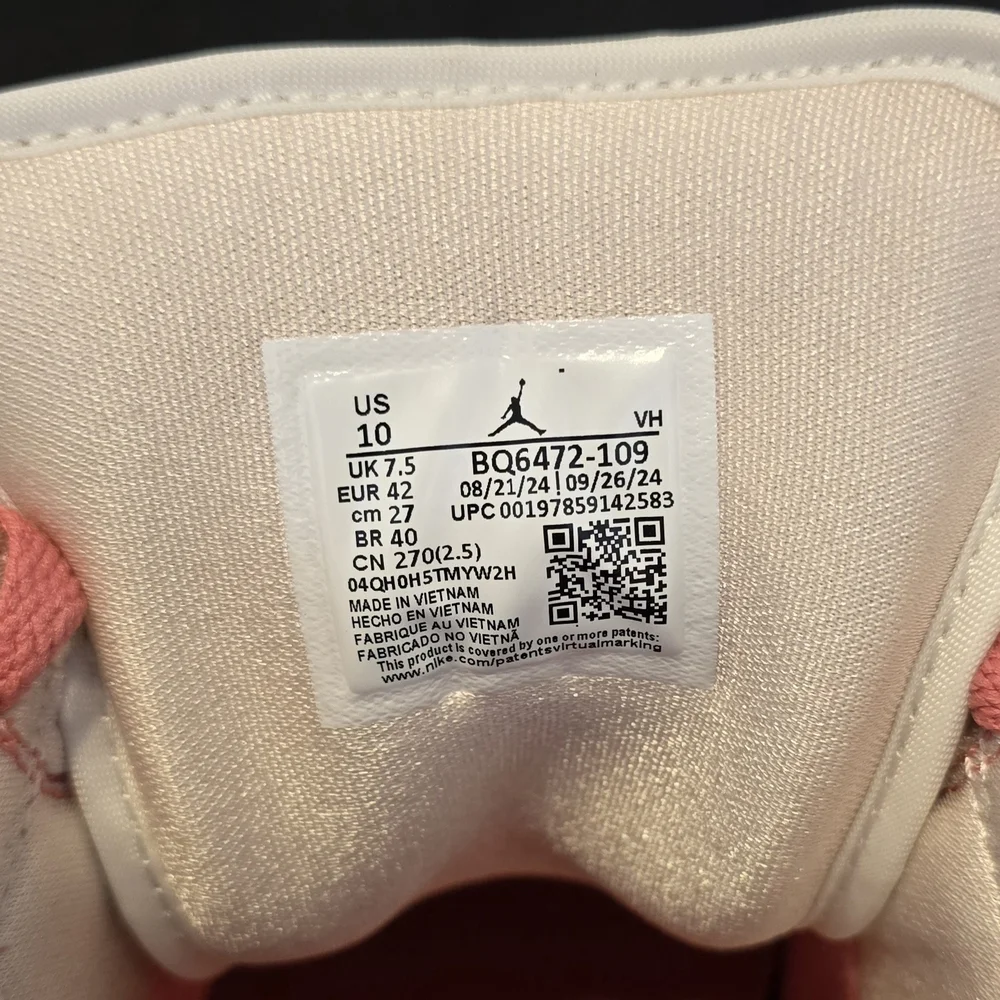 Jordan 1 Women's Mid 'Guava Ice' - Picture 7 of 11